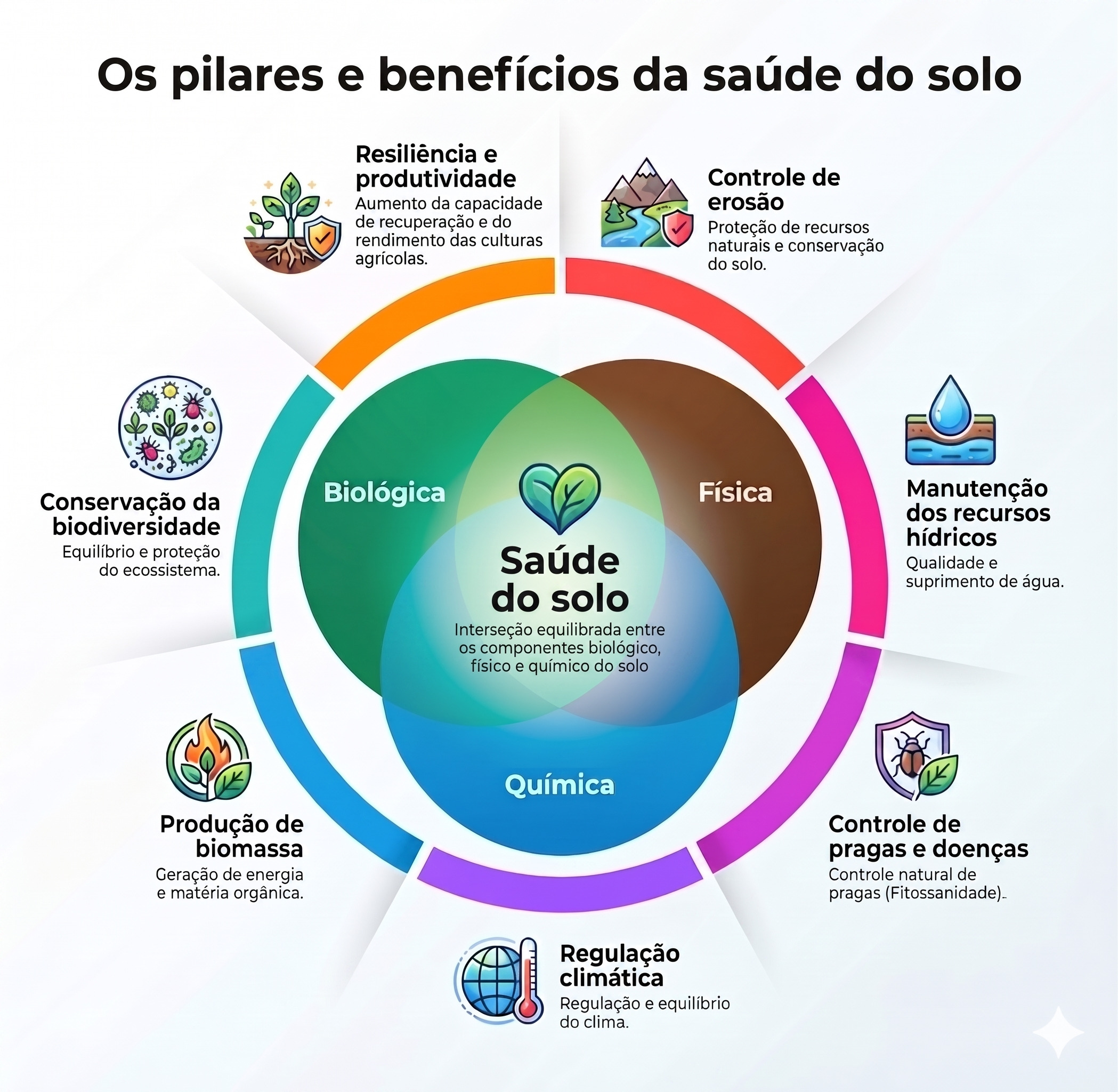 Ciclo das enzimas no solo
