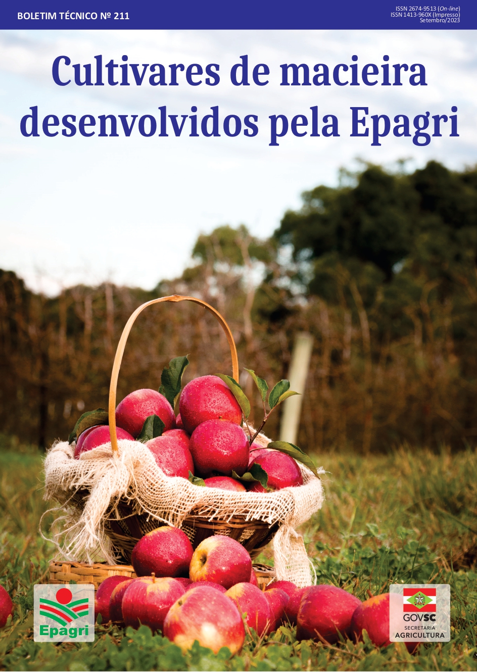 					View No. 211 (2023): Cultivares de macieira desenvolvidos pela Epagri
				
