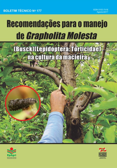 					View No. 177 (2017): Recomendações para o manejo de Grapholita molesta (busck) (Lepidoptera: Tortricidae) na cultura da macieira
				