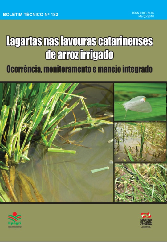 					Visualizar Lagartas nas lavouras catarinenses de arroz irrigado: ocorrência, monitoramento e manejo integrado
				