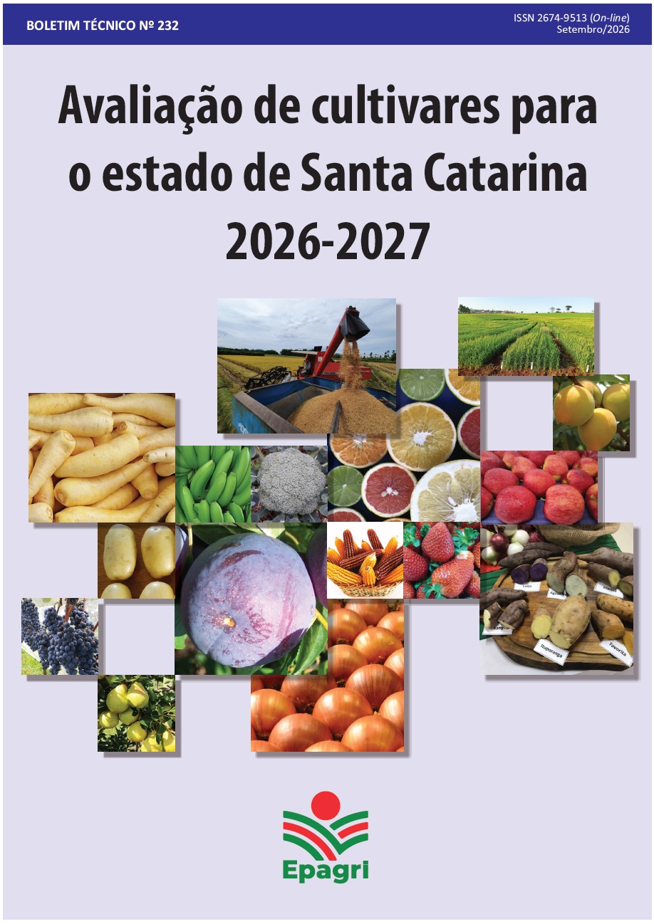 					Visualizar n. 232 (2026): Avaliação de cultivares para o estado de Santa Catarina 2026-2027
				
