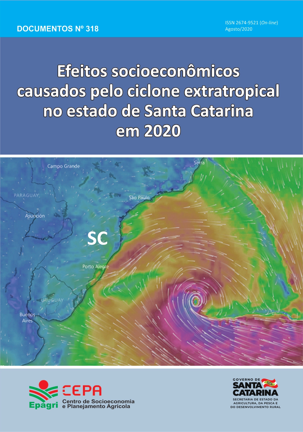 					Visualizar n. 318 (2020): Efeitos socioeconômicos causados pelo ciclone extratropical no estado de Santa Catarina em 2020
				