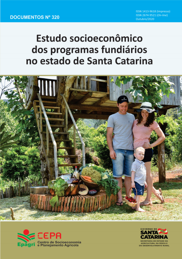 					Visualizar n. 320 (2020): . Estudo socioeconômico dos programas fundiários  no estado de Santa Catarina 2019
				