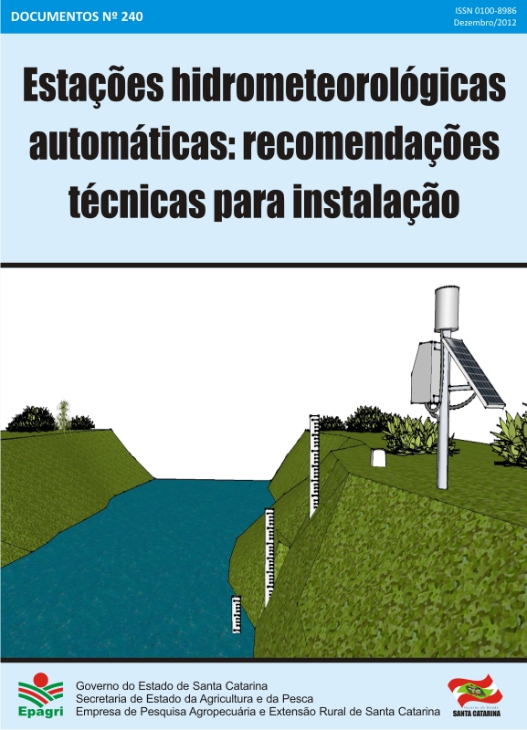 					Visualizar n. 240 (2012): Estações hidrometeorológicas automáticas: recomendações técnicas para instalação
				