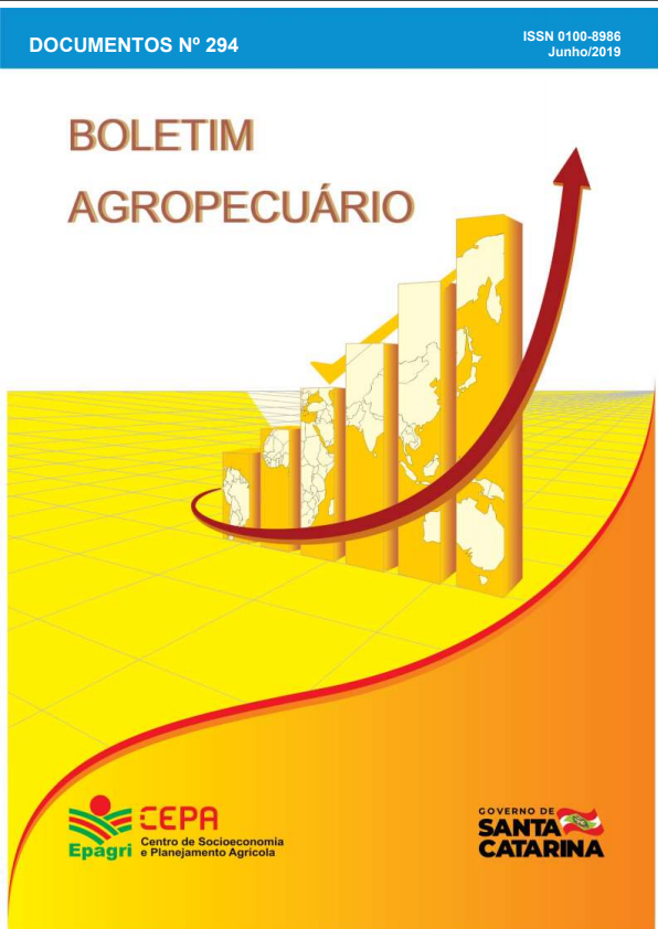 					Visualizar n. 294 (2019): BOLETIM AGROPECUÁRIO: junho 2019
				