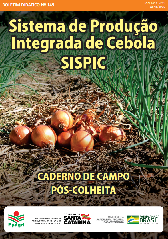 					Visualizar n. 149 (2019): Sistema de produção integrada de cebola (Sispic):  Caderno de campo Pós-Colheita
				